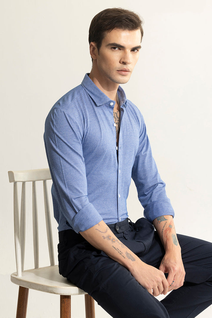 Mystique Brick Blue Shirt