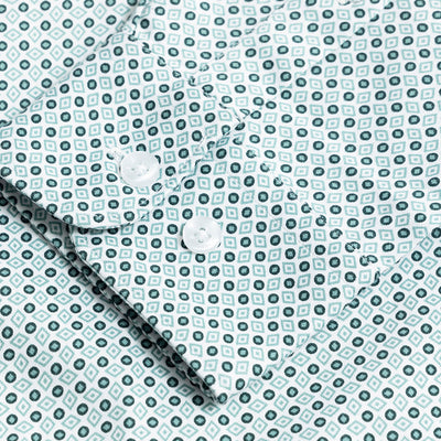 EasyFlex Self Design Green Shirt