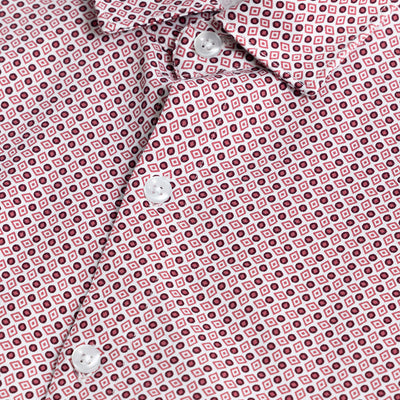 EasyFlex Self Design Pink Shirt