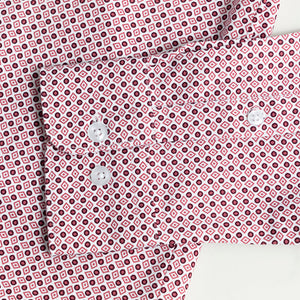 EasyFlex Self Design Pink Shirt