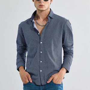 EasyFlex Motif Design Blue Shirt
