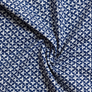 EasyFlex Floral Motif Grey Shirt