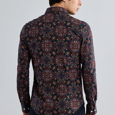 EasyFlex Petal Motif Multicolour Shirt