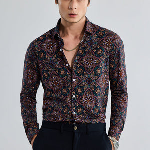 EasyFlex Petal Motif Multicolour Shirt