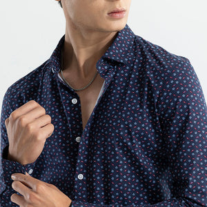 EasyFlex Flora Motif Shirt