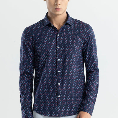 EasyFlex Flora Motif Shirt