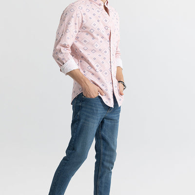 Cloister Pink Seersucker Shirt