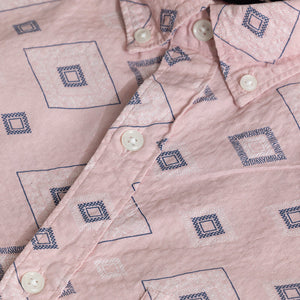 Cloister Pink Seersucker Shirt
