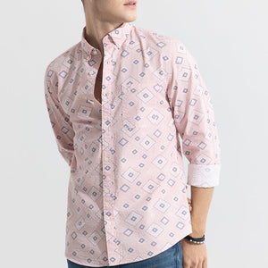Cloister Pink Seersucker Shirt