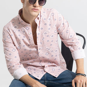 Cloister Pink Seersucker Shirt