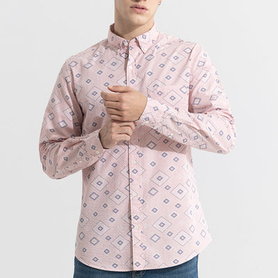 Cloister Pink Seersucker Shirt