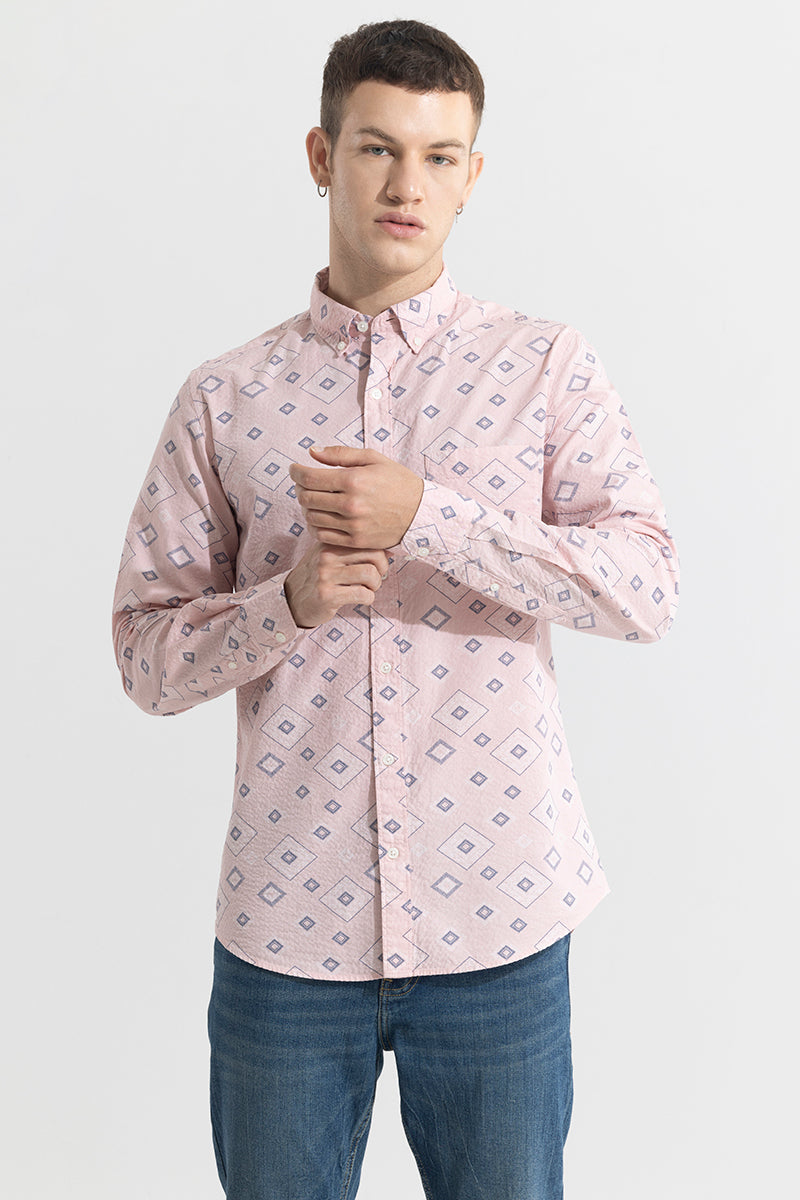 Cloister Pink Seersucker Shirt