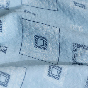 Cloister Blue Seersucker Shirt