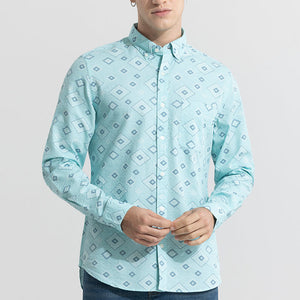 Cloister Green Seersucker Shirt