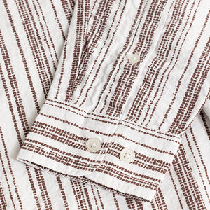 Blister Brown Seersucker Shirt