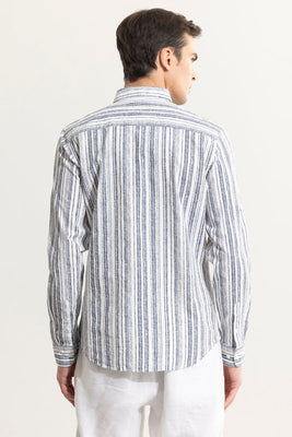 Blister Blue Seersucker Shirt