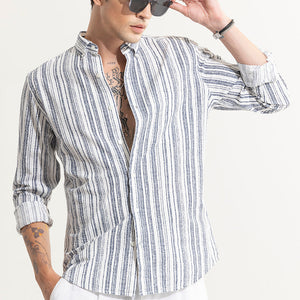 Blister Blue Seersucker Shirt