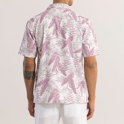 Locust Purple Seersucker Shirt