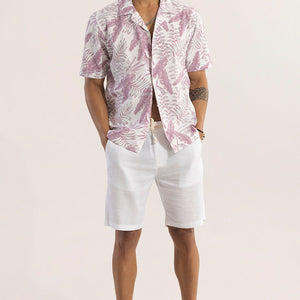 Locust Purple Seersucker Shirt