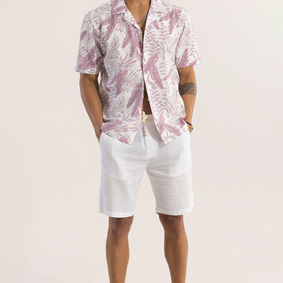 Locust Purple Seersucker Shirt