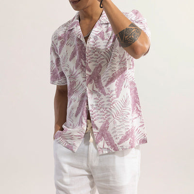 Locust Purple Seersucker Shirt