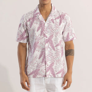 Locust Purple Seersucker Shirt