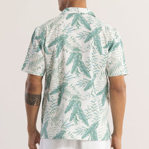 Locust Green Seersucker Shirt