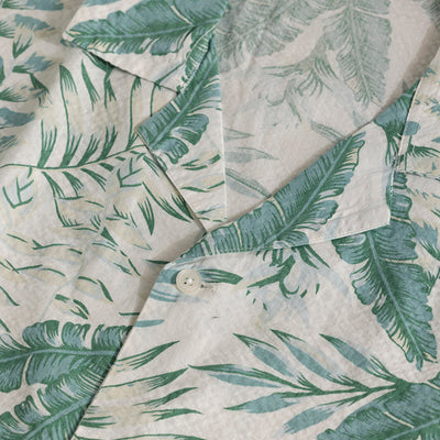 Locust Green Seersucker Shirt