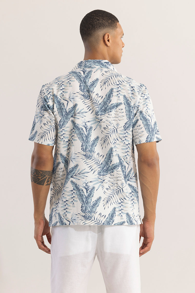 Locust Blue Seersucker Shirt