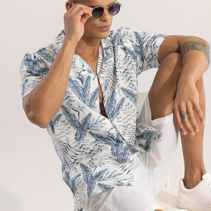 Locust Blue Seersucker Shirt