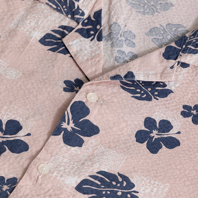 Chestnut Pink Seersucker Shirt