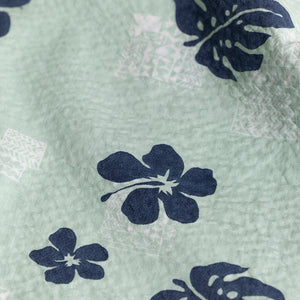 Chestnut Green Seersucker Shirt