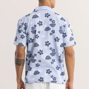 Chestnut Blue Seersucker Shirt