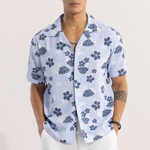 Chestnut Blue Seersucker Shirt