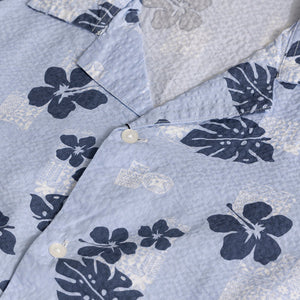 Chestnut Blue Seersucker Shirt