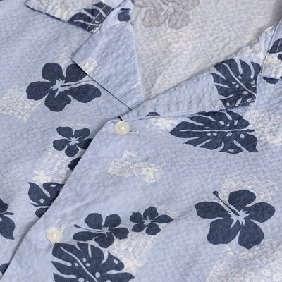 Chestnut Blue Seersucker Shirt