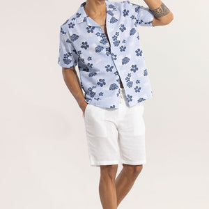 Chestnut Blue Seersucker Shirt