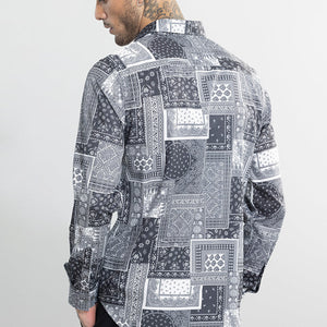 Bohemian Bliss Grey Shirt