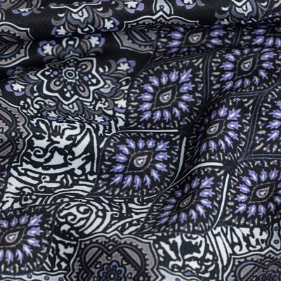 Multi Motif Grey Shirt