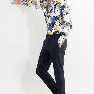 Splatter Ink White Shirt