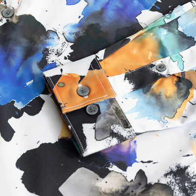 Splatter Ink White Shirt