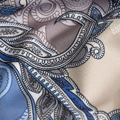 Paisley Ornate Blue Shirt