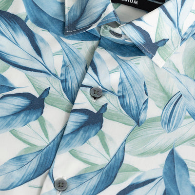 Autumn Burst Blue Shirt