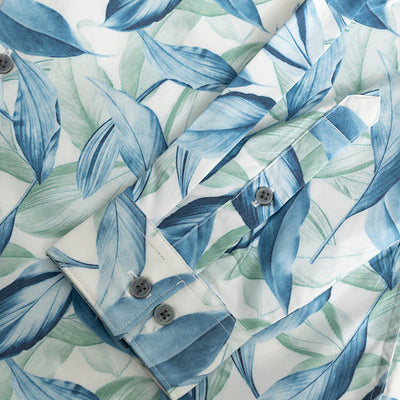 Autumn Burst Blue Shirt