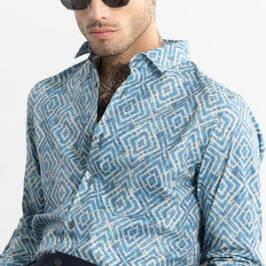 Cube Couture Blue Shirt