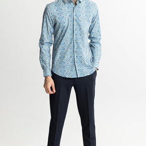 Cube Couture Blue Shirt