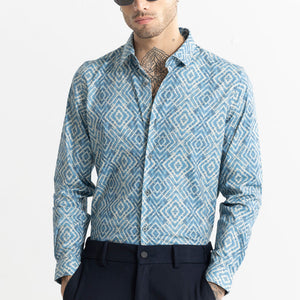 Cube Couture Blue Shirt