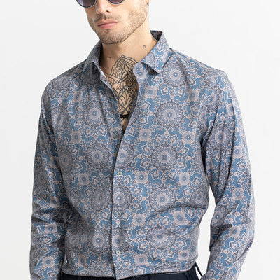 Mystic Mandala Grey Shirt