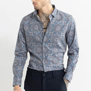 Mystic Mandala Grey Shirt