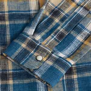 Tartan Tango Blue Checks Shirt